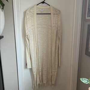 Women’s Old Navy Long Boho Cardigan Size M